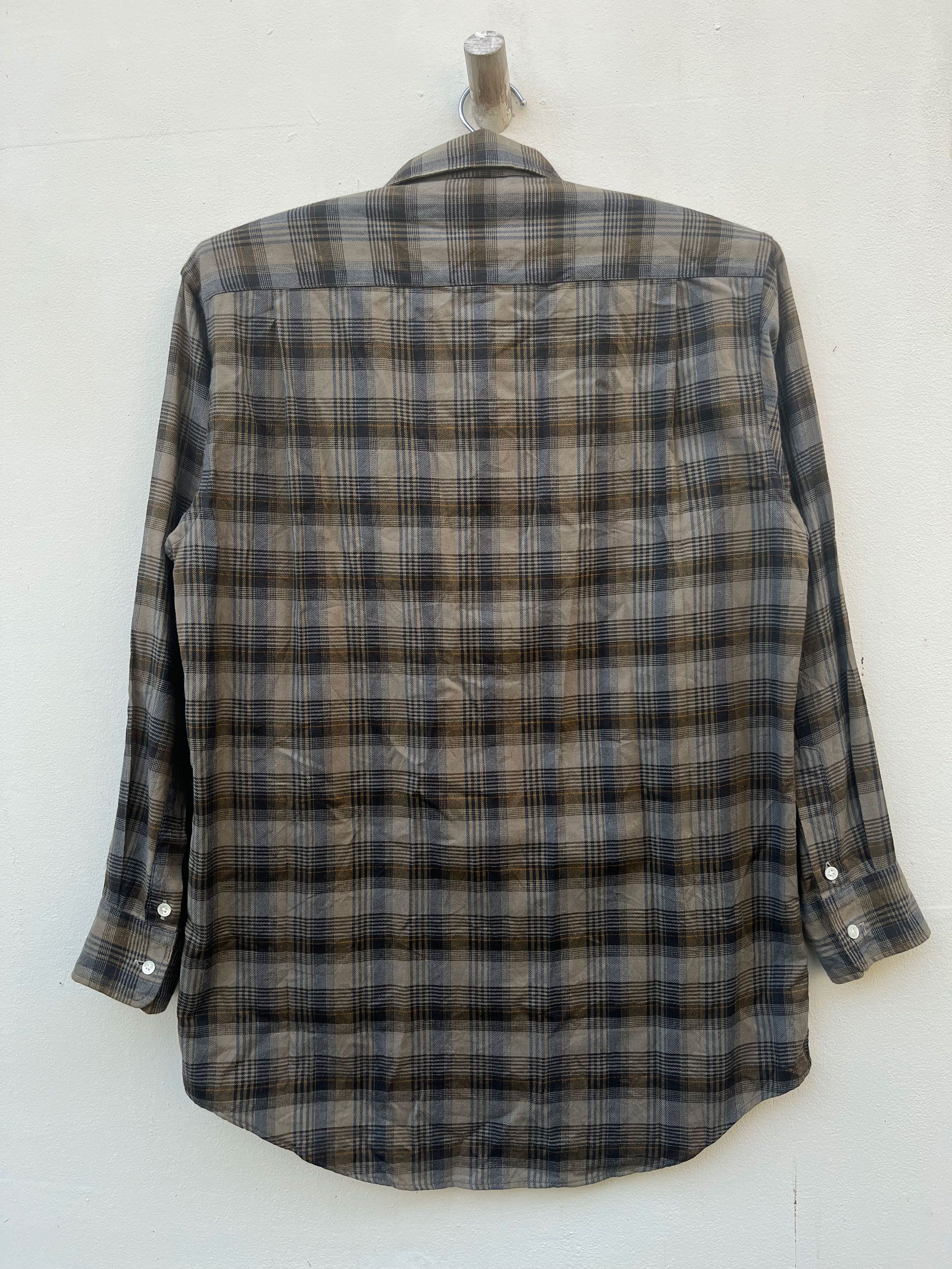 Burberry × Designer Vintage Burberry's Button Up Size US M / EU 48-50 / 2 - 4 Thumbnail