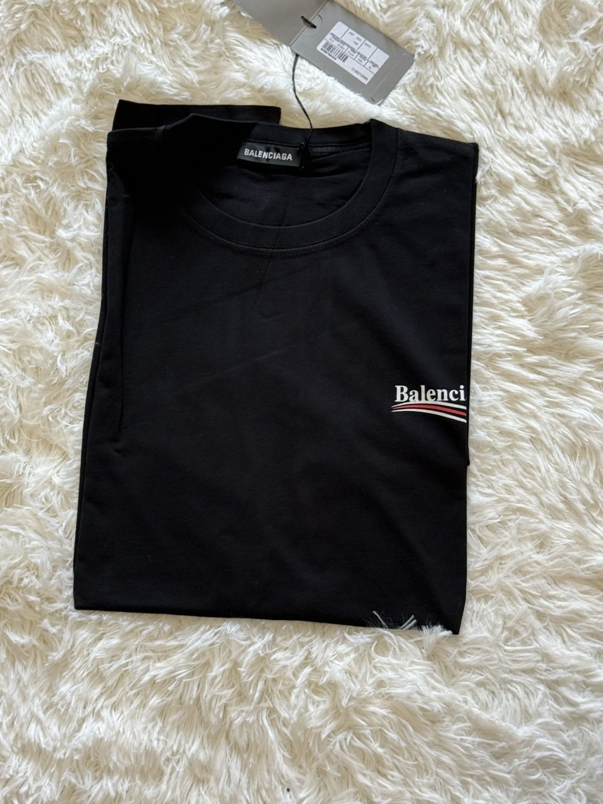 Balenciaga Balenciaga black t shirt Size US XL / EU 56 / 4 - 1 Thumbnail