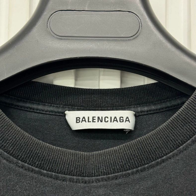 Balenciaga Balenciaga Color logo printed round neck short sleeve T-sh Size US S / EU 44-46 / 1 - 6 Thumbnail