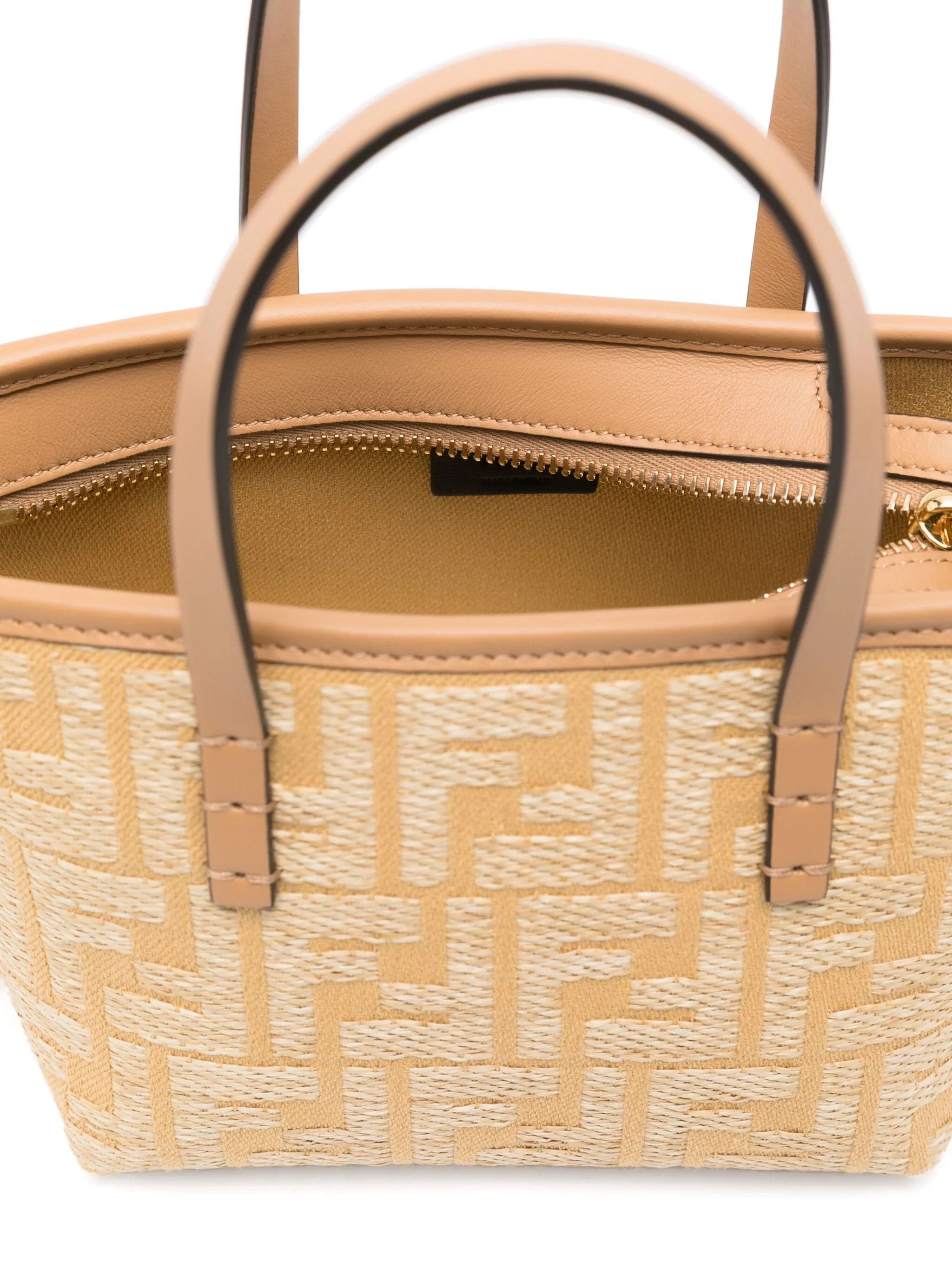 Fendi o1s1wg110526 Mini Roll in Beige Size ONE SIZE - 5 Thumbnail