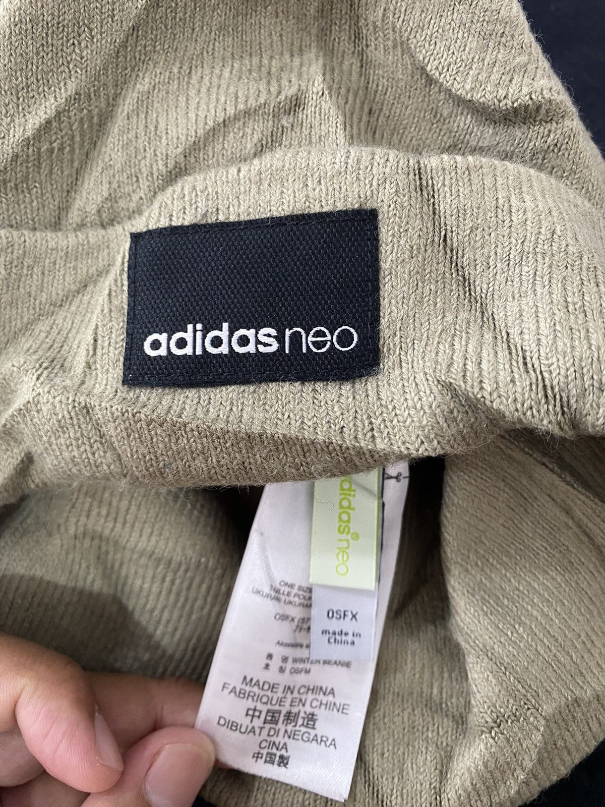 Vintage 💥VINTAGE ADIDAS NEO Beanie Sportswear hat Size ONE SIZE - 3 Thumbnail