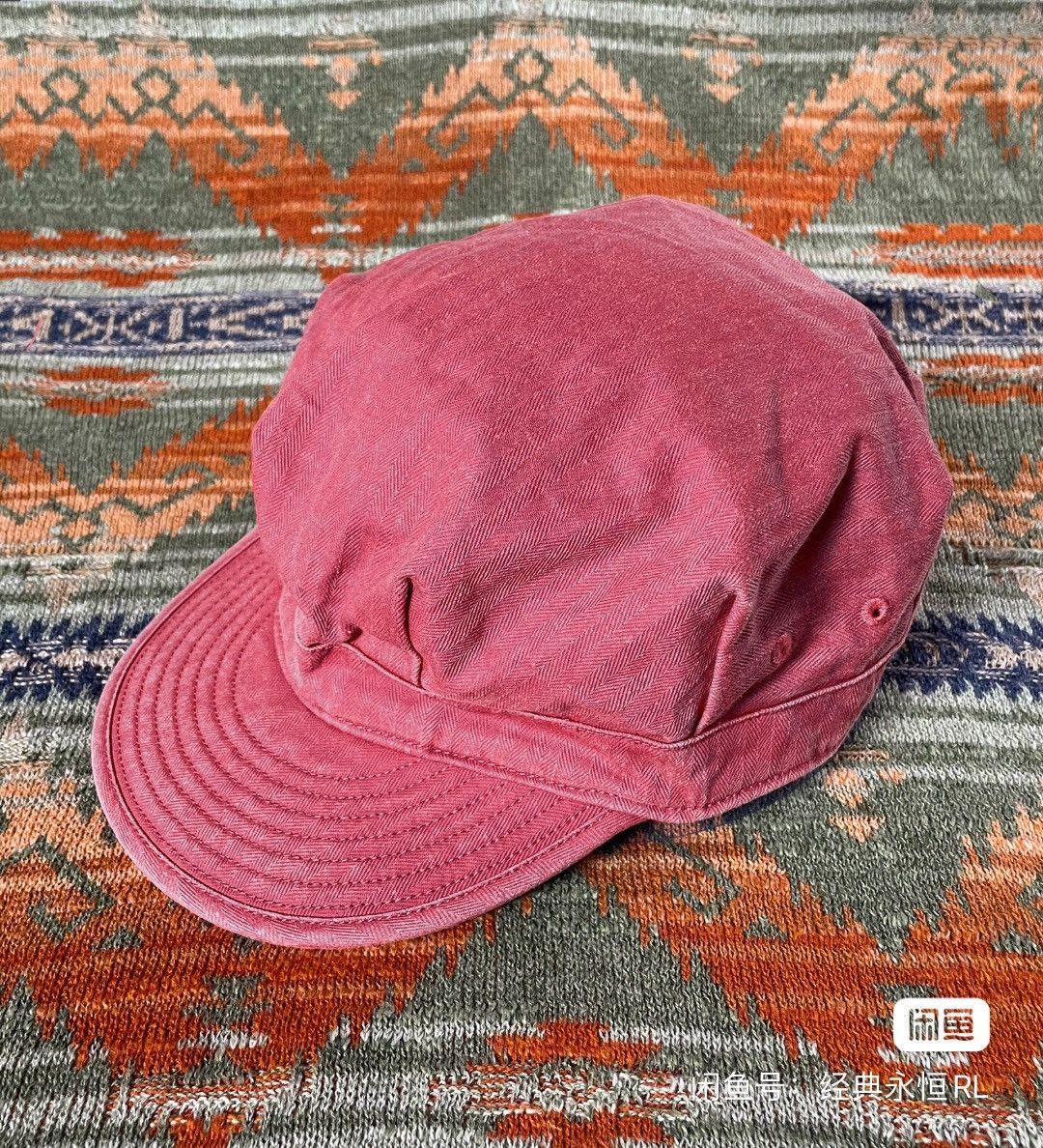 Ralph Lauren × Rugby Ralph Lauren Ralph Lauren rugby Rare Soft peak Baseball Hat Cap Size ONE SIZE - 4 Thumbnail