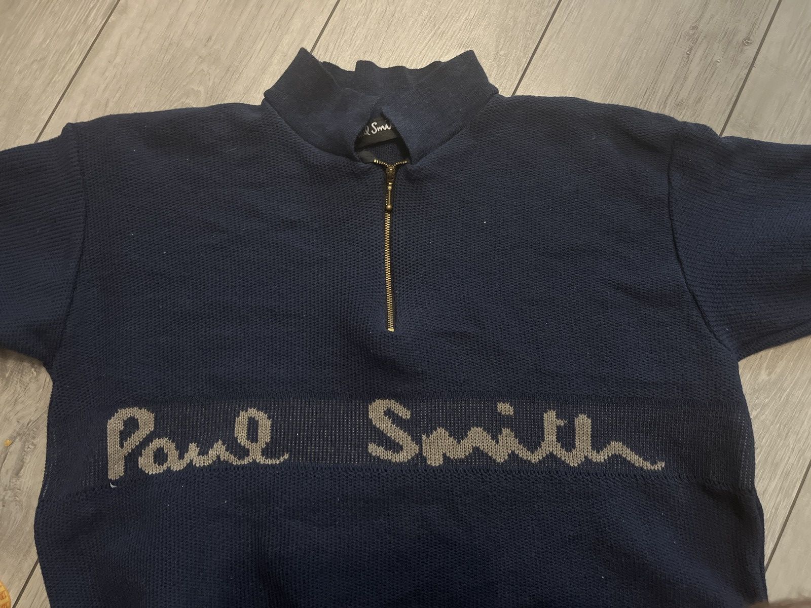 Paul Smith Paul smith polos 1/4 zip jumper logo size XLarge Size US XL / EU 56 / 4 - 3 Thumbnail