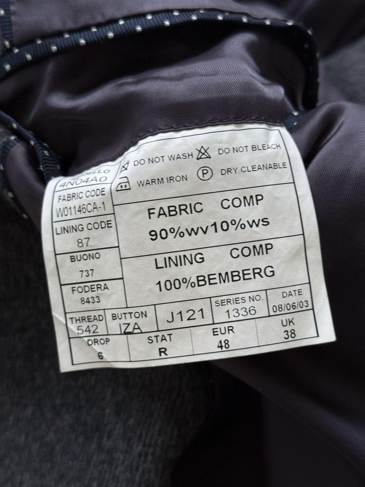 Suitsupply Suitsupply Gray Wool Cashmere Coat Size 48 Size US M / EU 48-50 / 2 - 13 Thumbnail