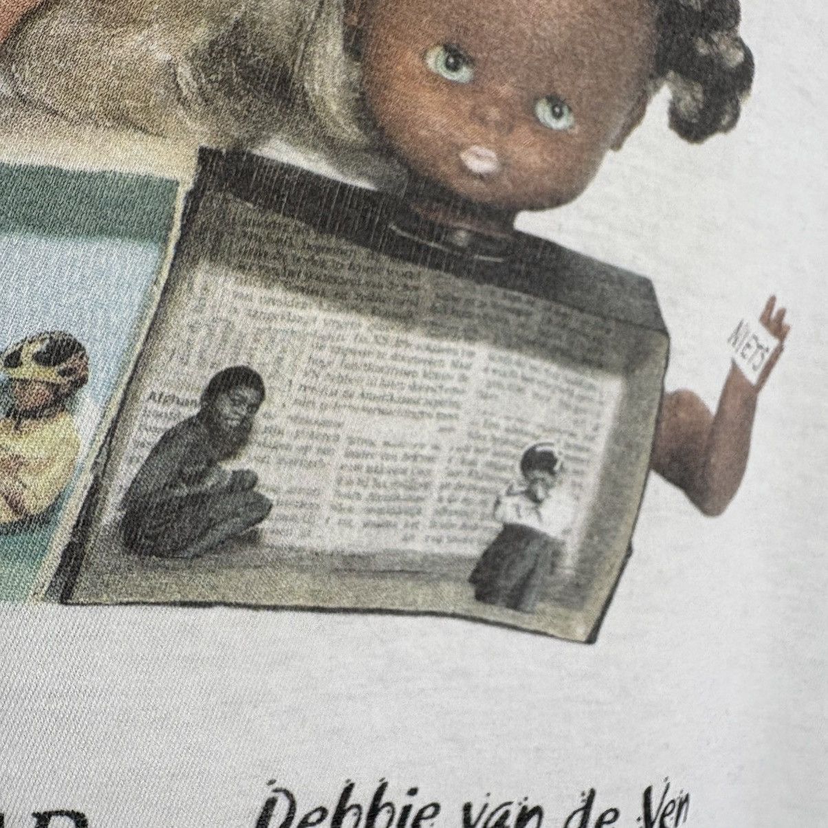 Vintage Vintage Kunstbande Dolls Graphic Tee / T-Shirt Size US XL / EU 56 / 4 - 4 Thumbnail