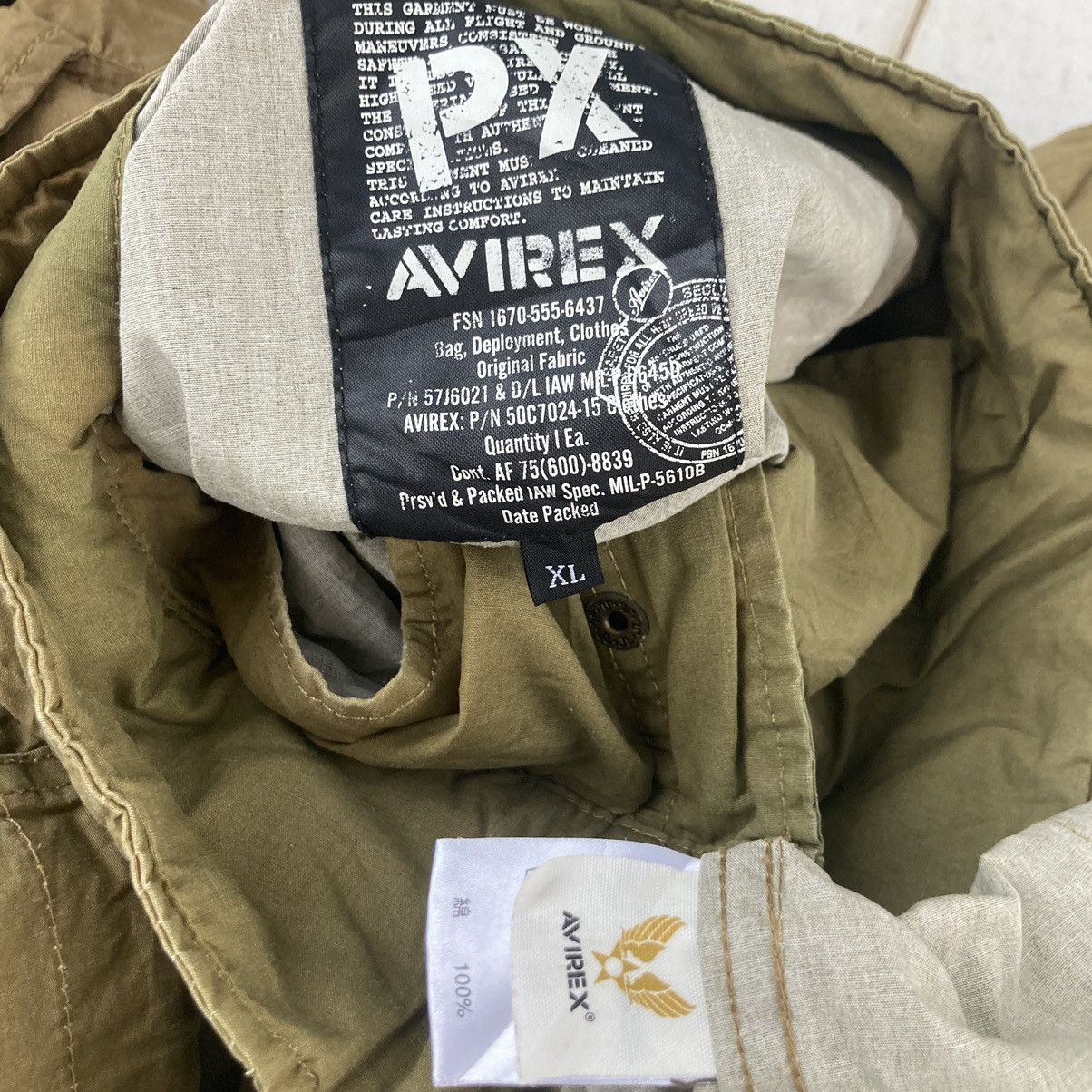 Avirex AVIREX MILITARY PARKA JACKET Size US XL / EU 56 / 4 - 8 Thumbnail