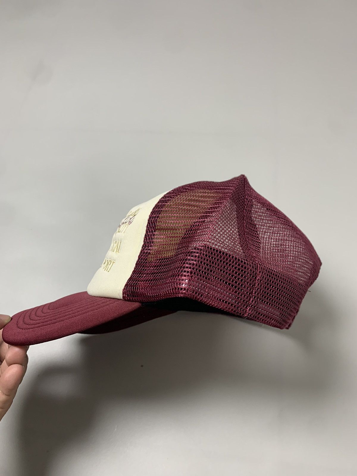 FOUR ATELIER FOUR ATELIER “WINE” TRUCKER HAT Size ONE SIZE - 10 Thumbnail