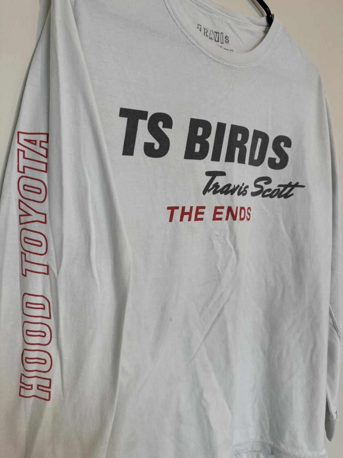 Travis Scott Travis Scott TS Birds Hood Toyota Long Sleeve T-Shirt Size US S / EU 44-46 / 1 - 2 Thumbnail
