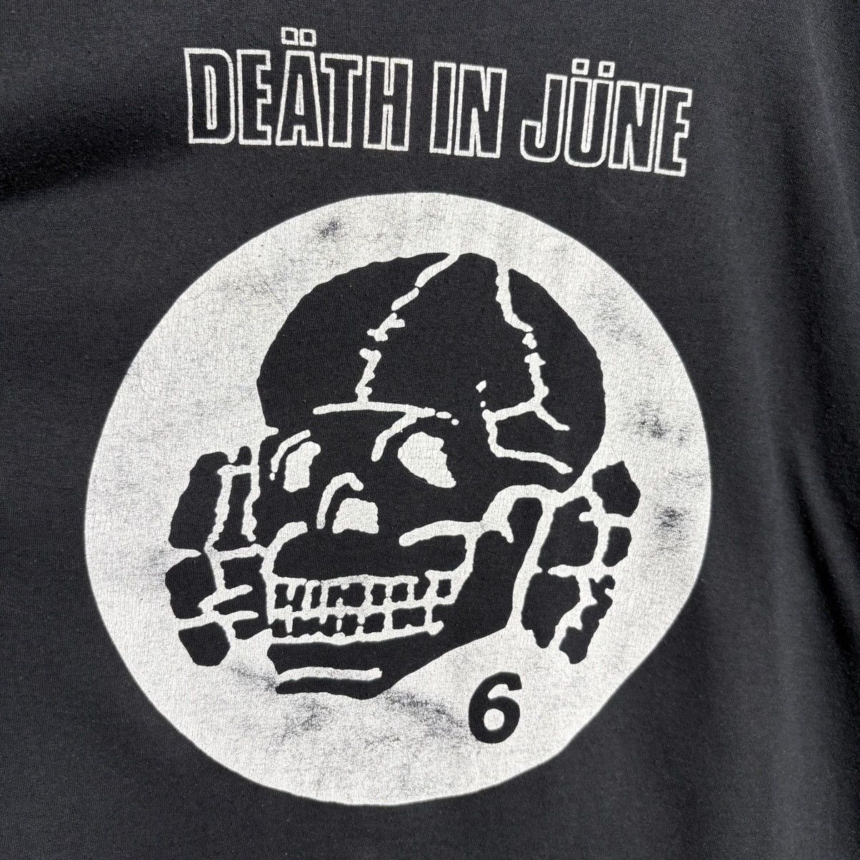 Band Tees Rare Vintage 80s Death In June Band Tee / Iconic Post Punk Size US XL / EU 56 / 4 - 3 Thumbnail