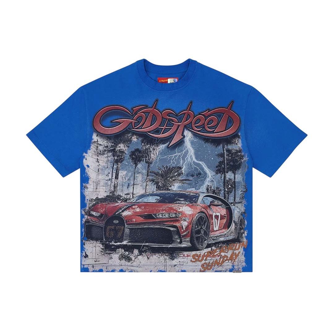 Godspeed Gatti Miami Superrun Tee Royal Blue Size US XS / EU 42 / 0 - 1 Thumbnail