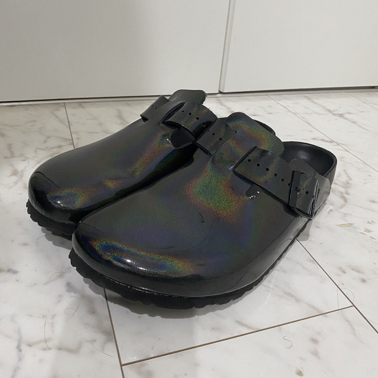 Rick Owens BIRKENSTOCK ボストン Rick Owens x Birkenstock Collaboration Boston Sandals Size