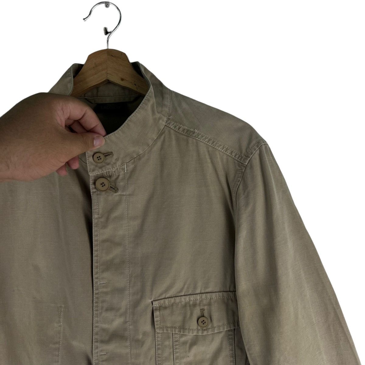 Japanese Brand × Vintage 🔥VINTAGE WORK CHORE JACKET LACOSTE JAPAN ISSEY MIYAKE Size US M / EU 48-50 / 2 - 5 Thumbnail