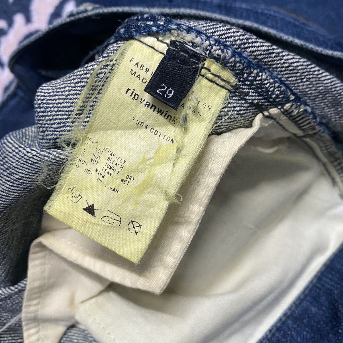 RIPVANWINKLE Rip Van Winkle Denim Hybrid Flare Jeans Size US 30 / EU 46 - 19 Thumbnail