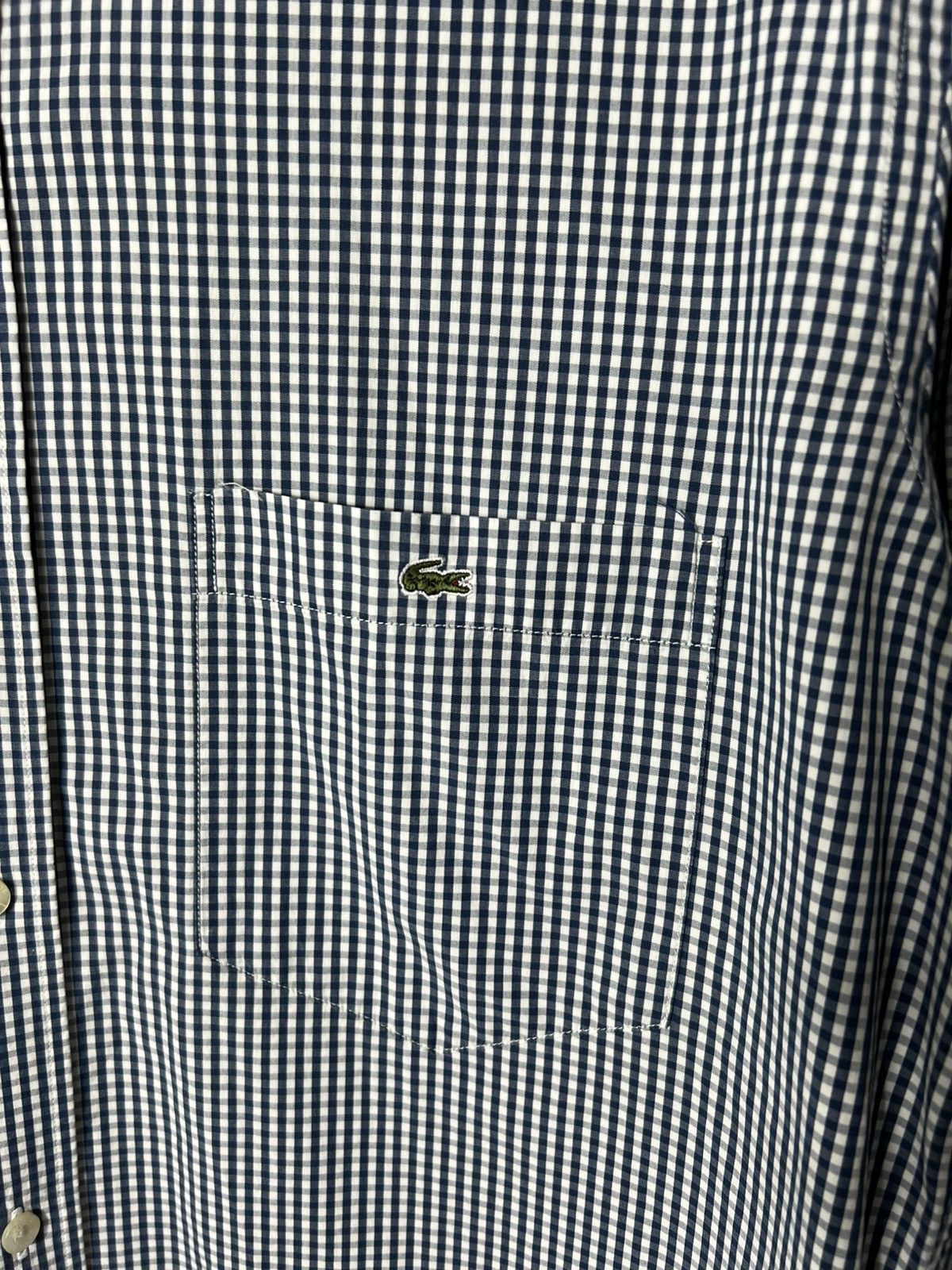Lacoste Vintage streetwear Lacoste Plaid Button Up Shirt Size US M / EU 48-50 / 2 - 4 Thumbnail