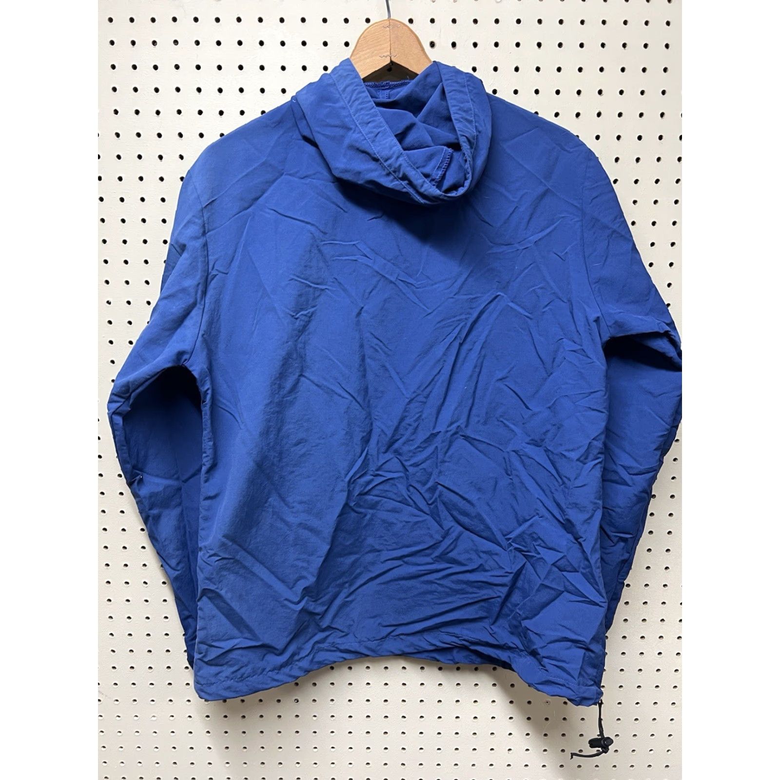 Vintage VINTAGE Walrus Anarack Nylon Pullover 1/4 Zip Hooded Windbreaker Jacket Mens Small Blue Size US S / EU 44-46 / 1 - 2 Thumbnail