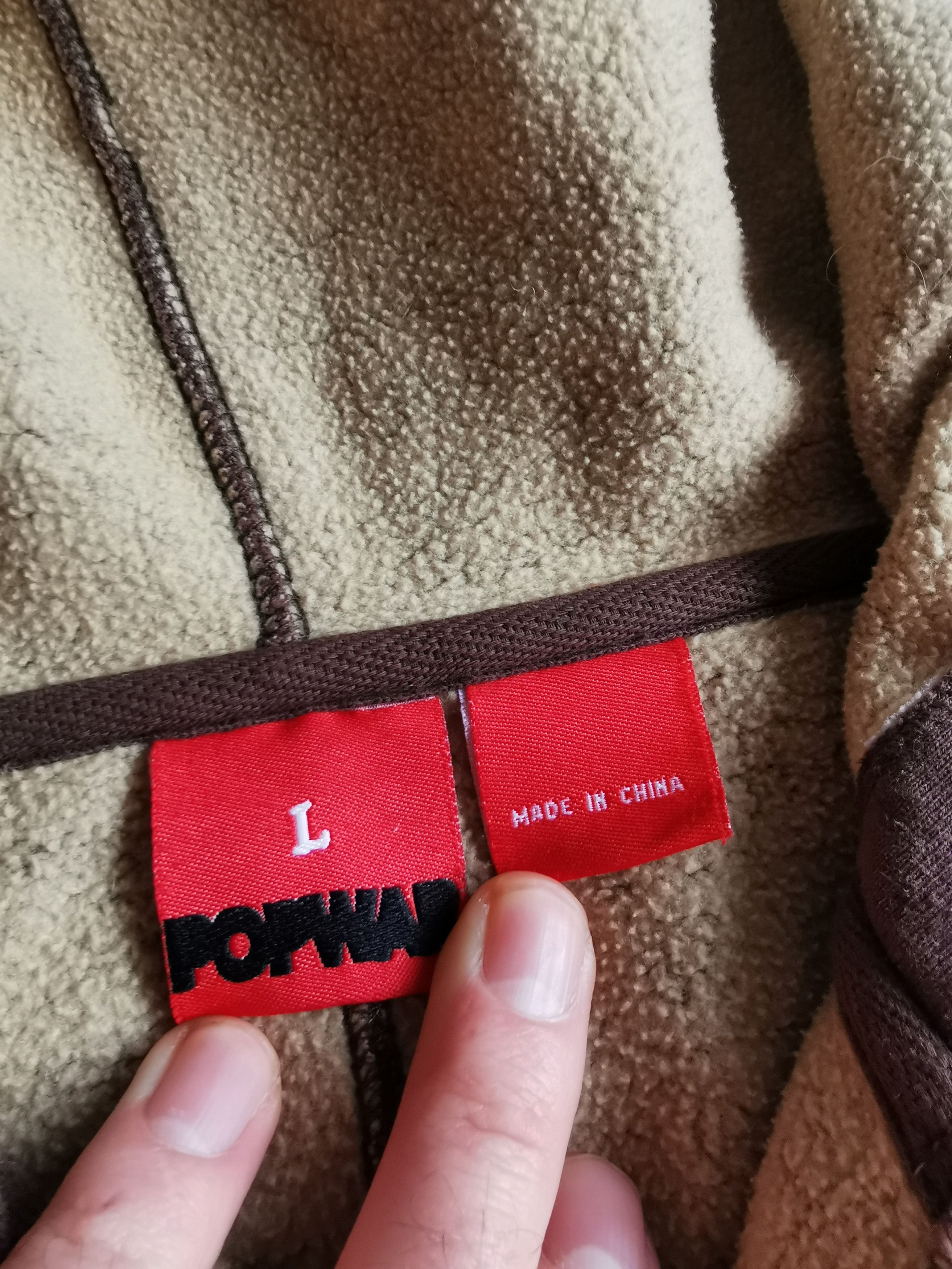 Vintage Brown vintage popwar decoy zip hoodie ultra rare Size US M / EU 48-50 / 2 - 2 Thumbnail