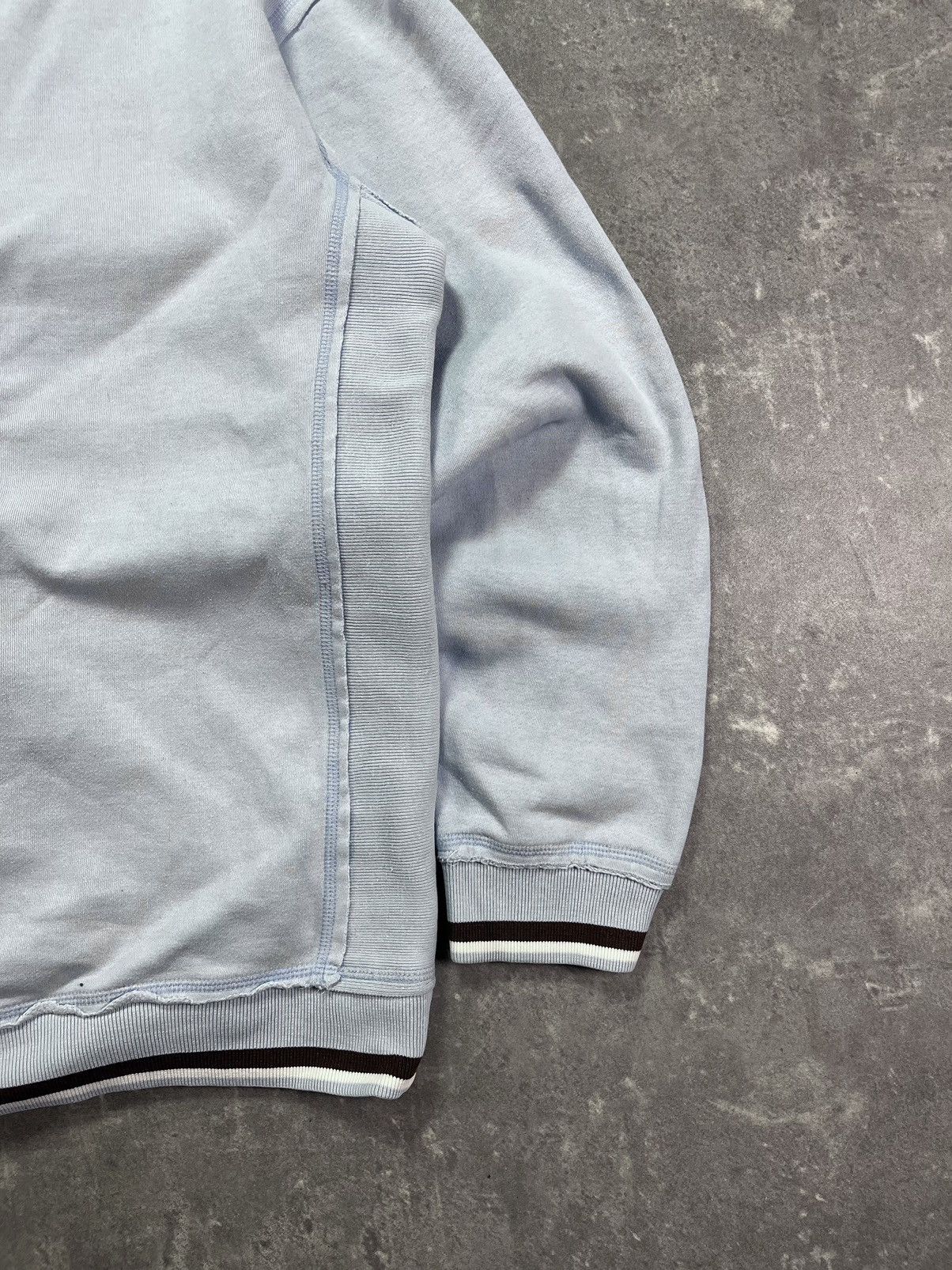 Ecko Unltd. Ecko Unltd. Embroidered Logo Baby Blue Baggy Zip Hoodie L XL Size US L / EU 52-54 / 3 - 18 Thumbnail