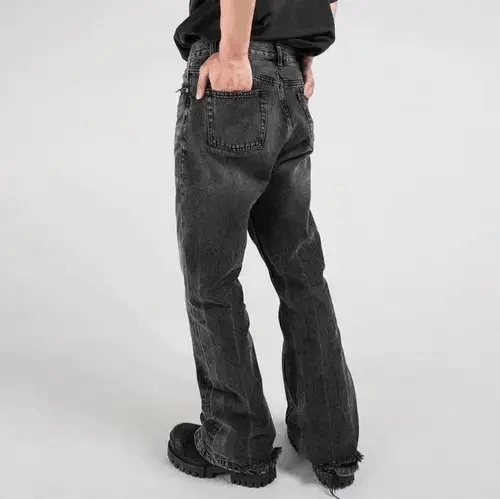 Japanese Brand × Vintage Harajuku Vintage Straight Baggy Denim Size US 34 / EU 50 - 3 Thumbnail