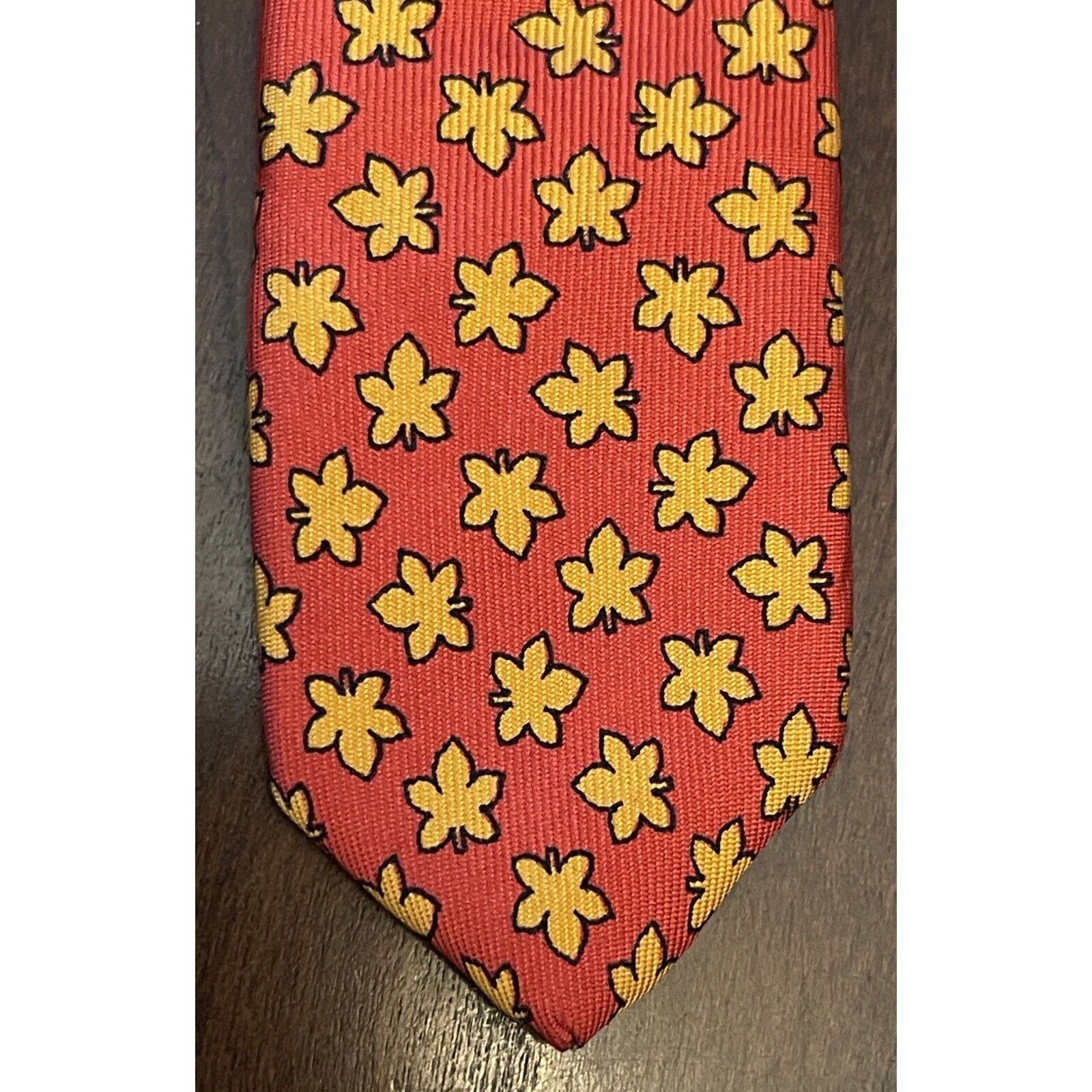 Pierre Cardin Pierre Cardin Paris 100% Silk Men’s Neck Tie Made In France Size ONE SIZE - 6 Thumbnail
