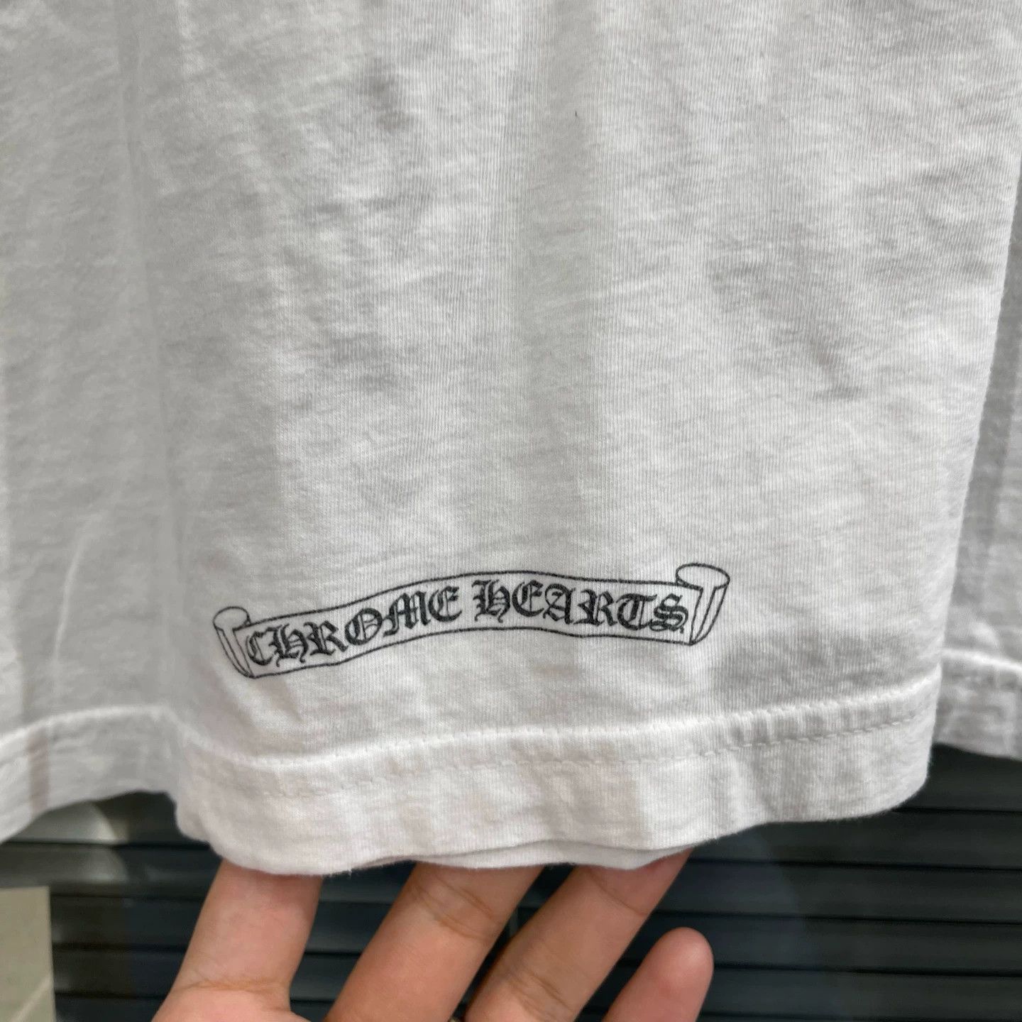 Chrome Hearts Chrome Hearts White Phantom Red Horseshoe Short L 99 New Size US L / EU 52-54 / 3 - 7 Thumbnail