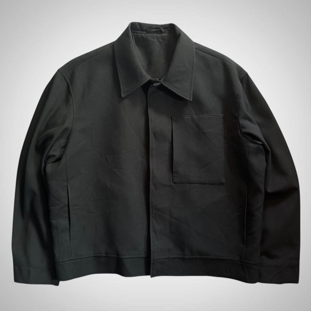 RECTO COOR 1-Pocket Black Wool Jacket Size US L / EU 52-54 / 3 - 1 Thumbnail