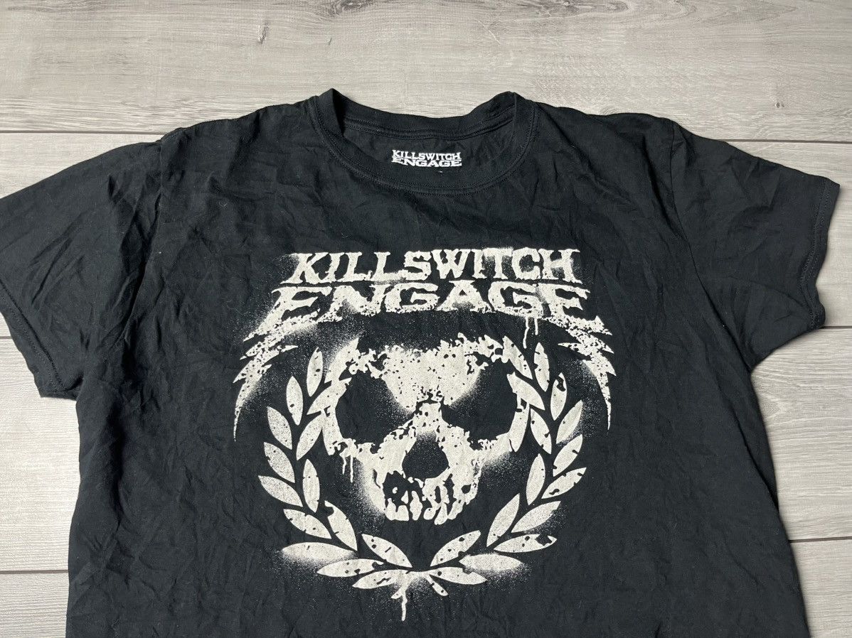 Band Tees Killswitsh Engage rock skull tshirt size XLarge Size US XL / EU 56 / 4 - 3 Thumbnail