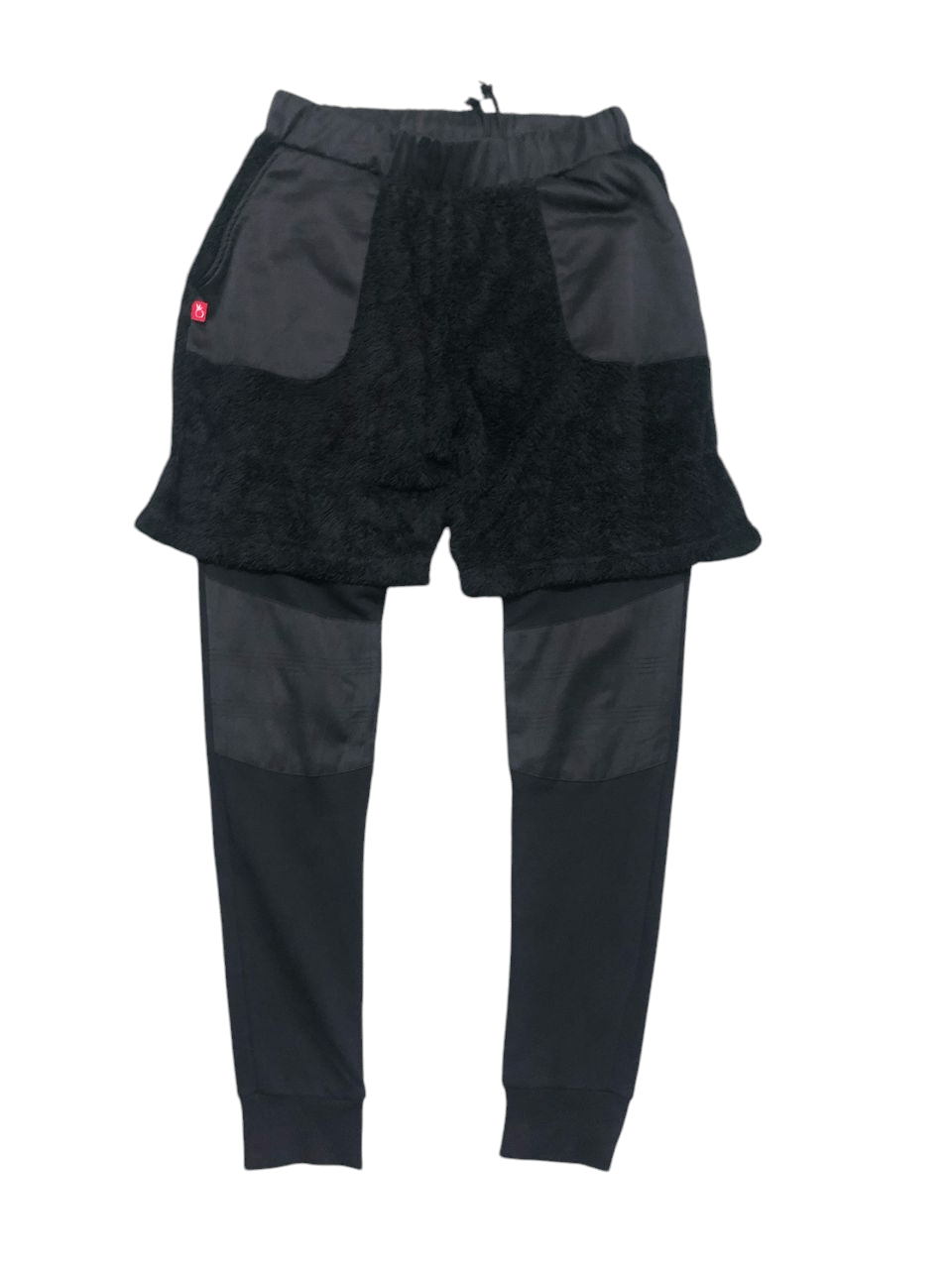 Japanese Brand Virgo Japan 2Way Layered Pants Fleece Size US 30 / EU 46 - 1 Thumbnail
