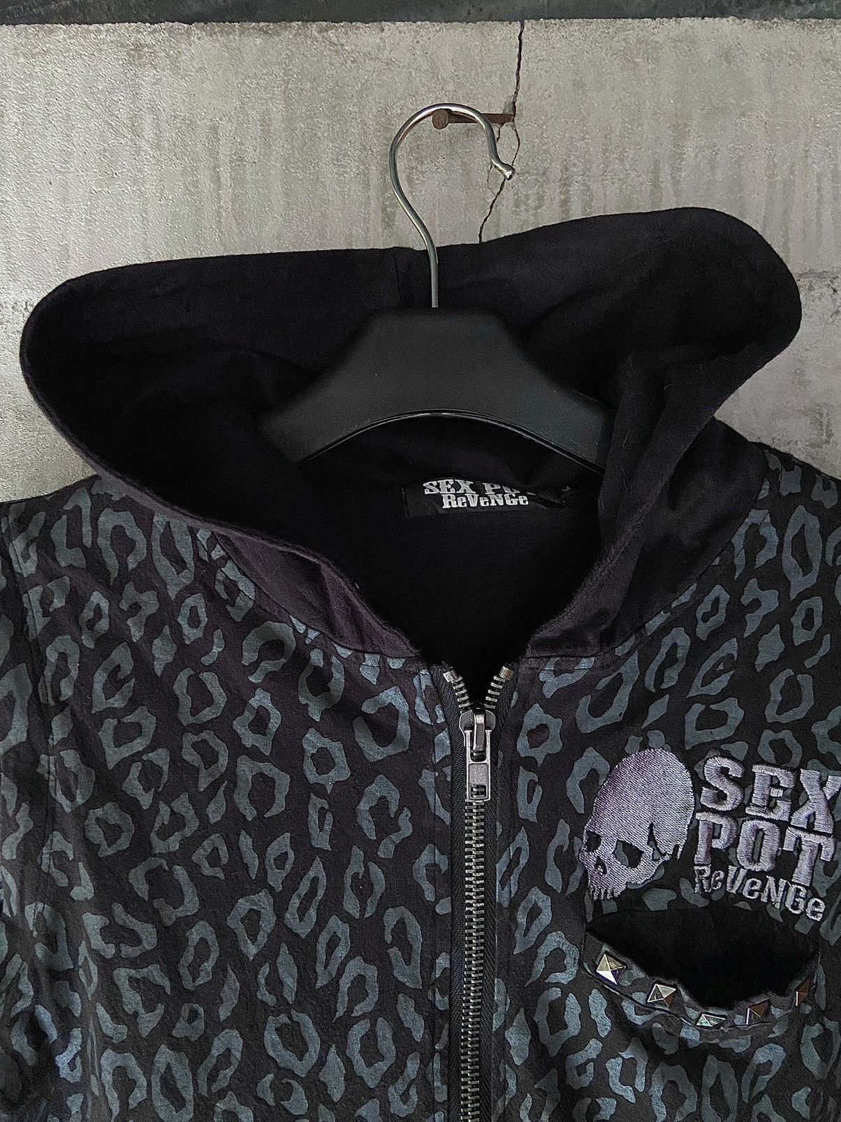 Sex Pot ReVeNGe SEX POT REVENGE PUNK ZIP HOODIE & CAN BE VEST JACKET Size US S / EU 44-46 / 1 - 10 Thumbnail