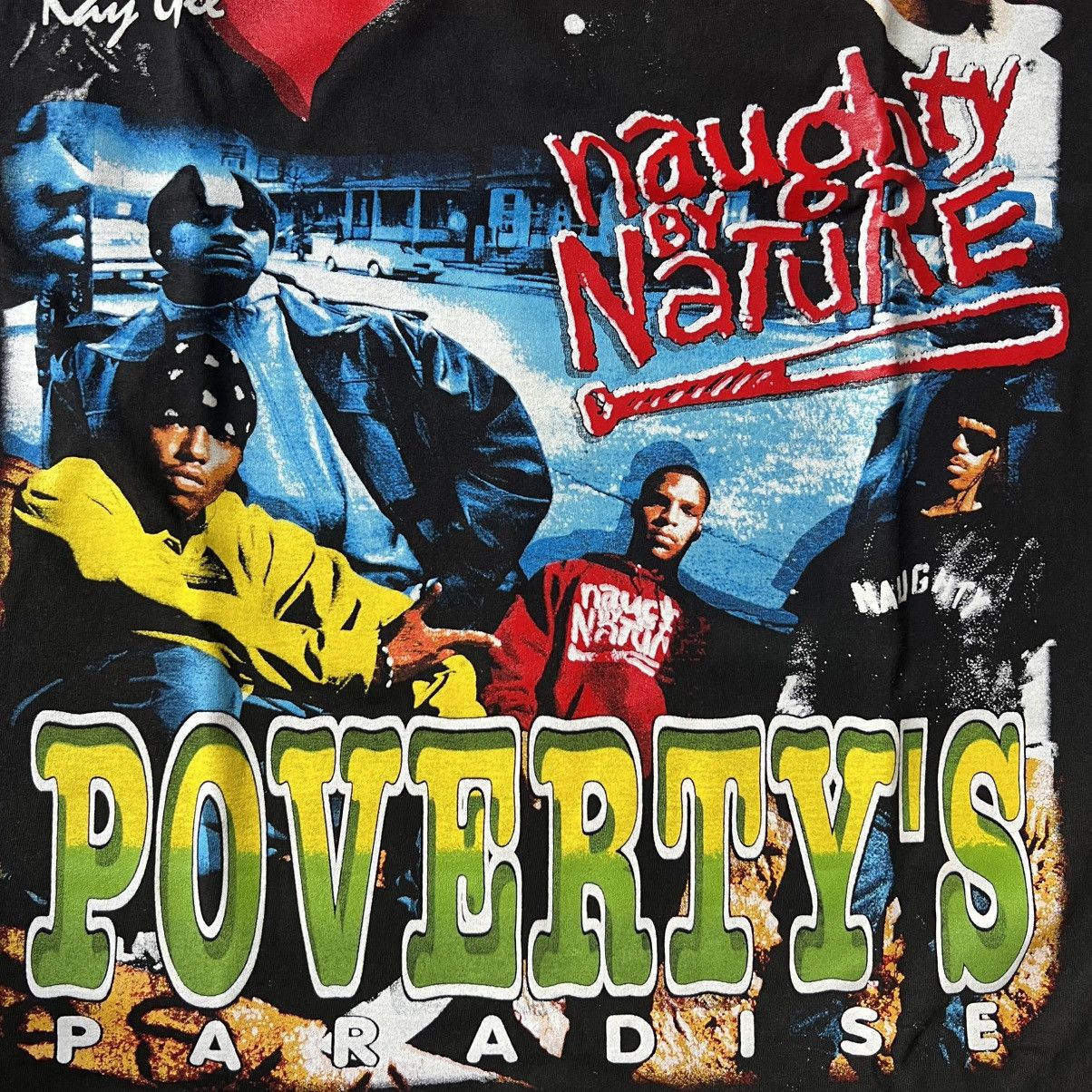 Rap Tees Feel Me Flow Naughty By Nature Hip Hop Hooray Size US XL / EU 56 / 4 - 6 Thumbnail