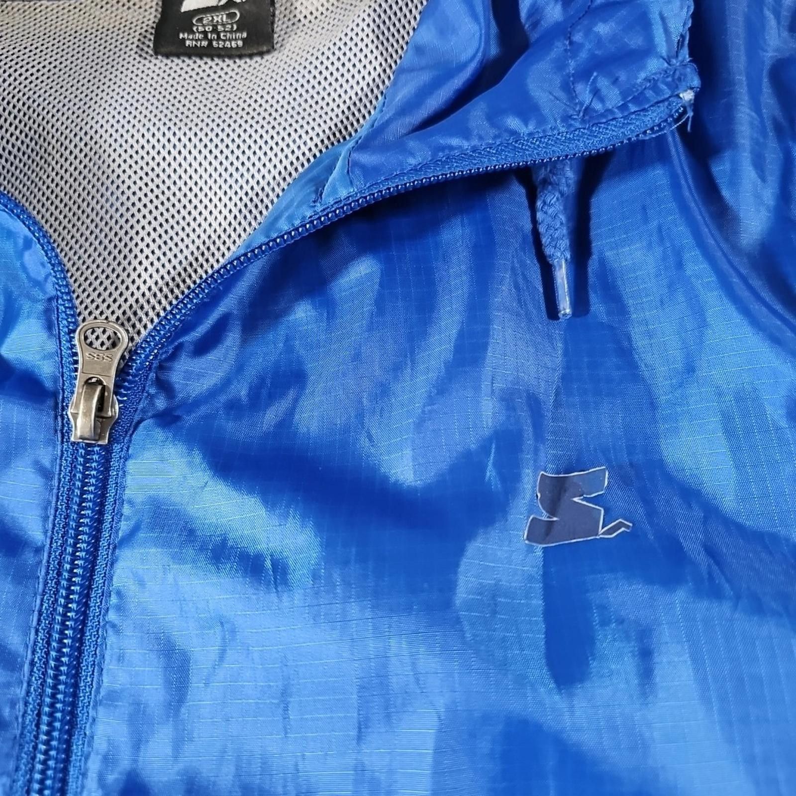 Starter Starter 2XL 50-52 Blue Fullzip Hooded Jacket Size US XXL / EU 58 / 5 - 2 Thumbnail