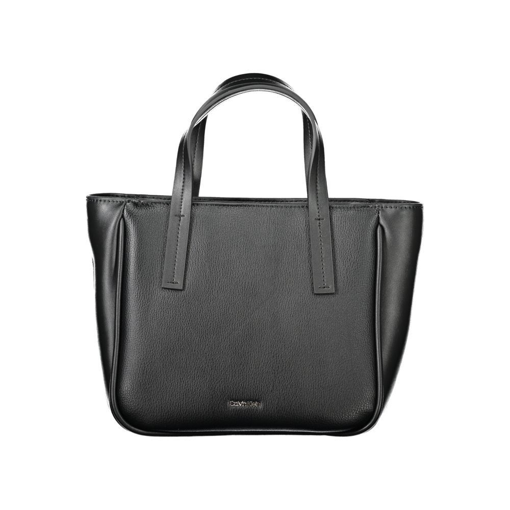 Calvin Klein Black Polyester Women's Handbag Size ONE SIZE - 1 Thumbnail