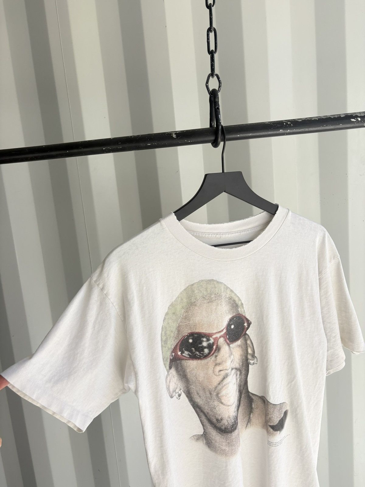 Vintage Vintage Rodman Shirt Faded Thrashed Grunge Band Thrashed Size US L / EU 52-54 / 3 - 5 Thumbnail