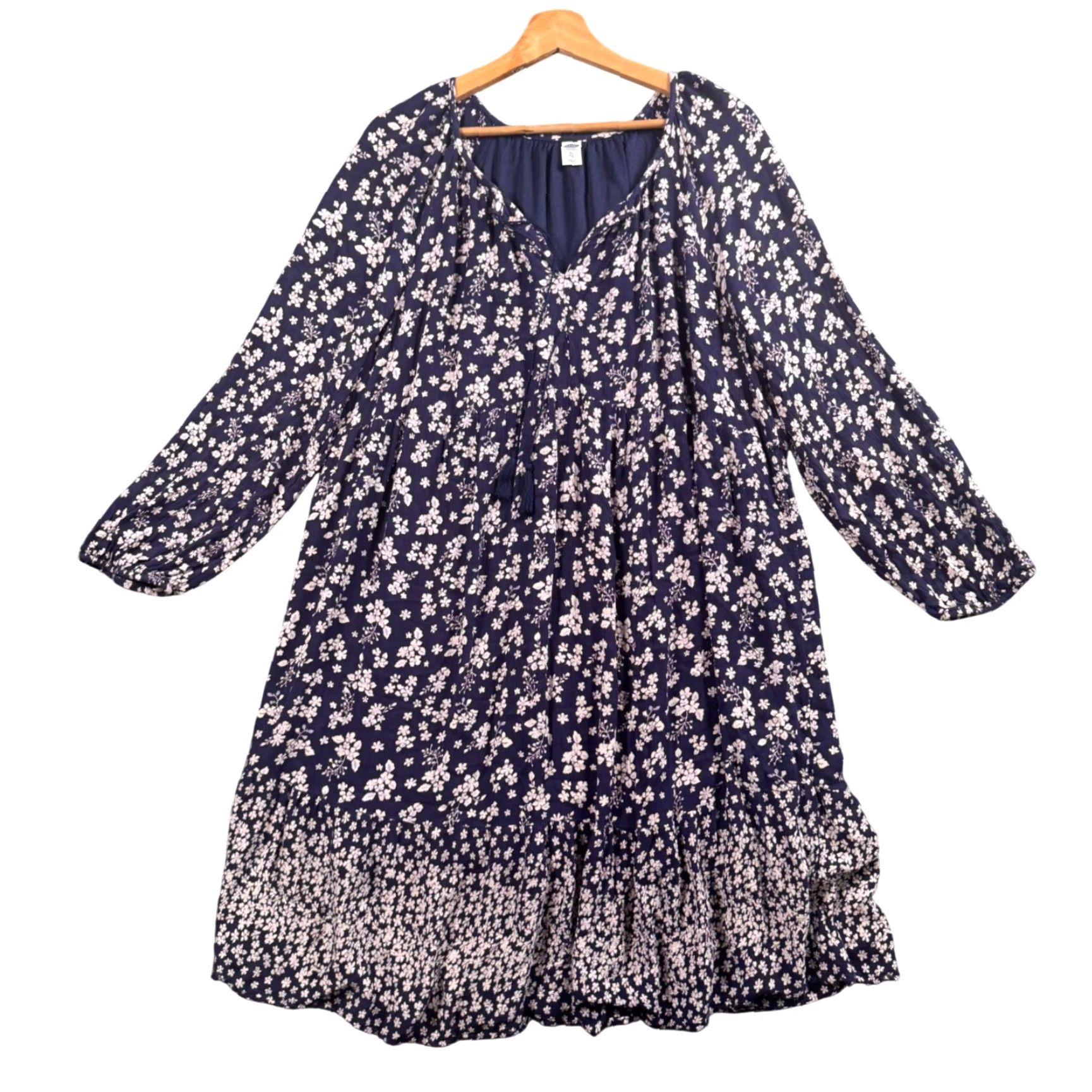 Old Navy Cottagecore Floral Empire Mini Dress Long Sleeve XL Blue Women's  Dress Boho Prairie Ditsy Floral Empire Waist Mini Dress -  qrcadvogados.com.br