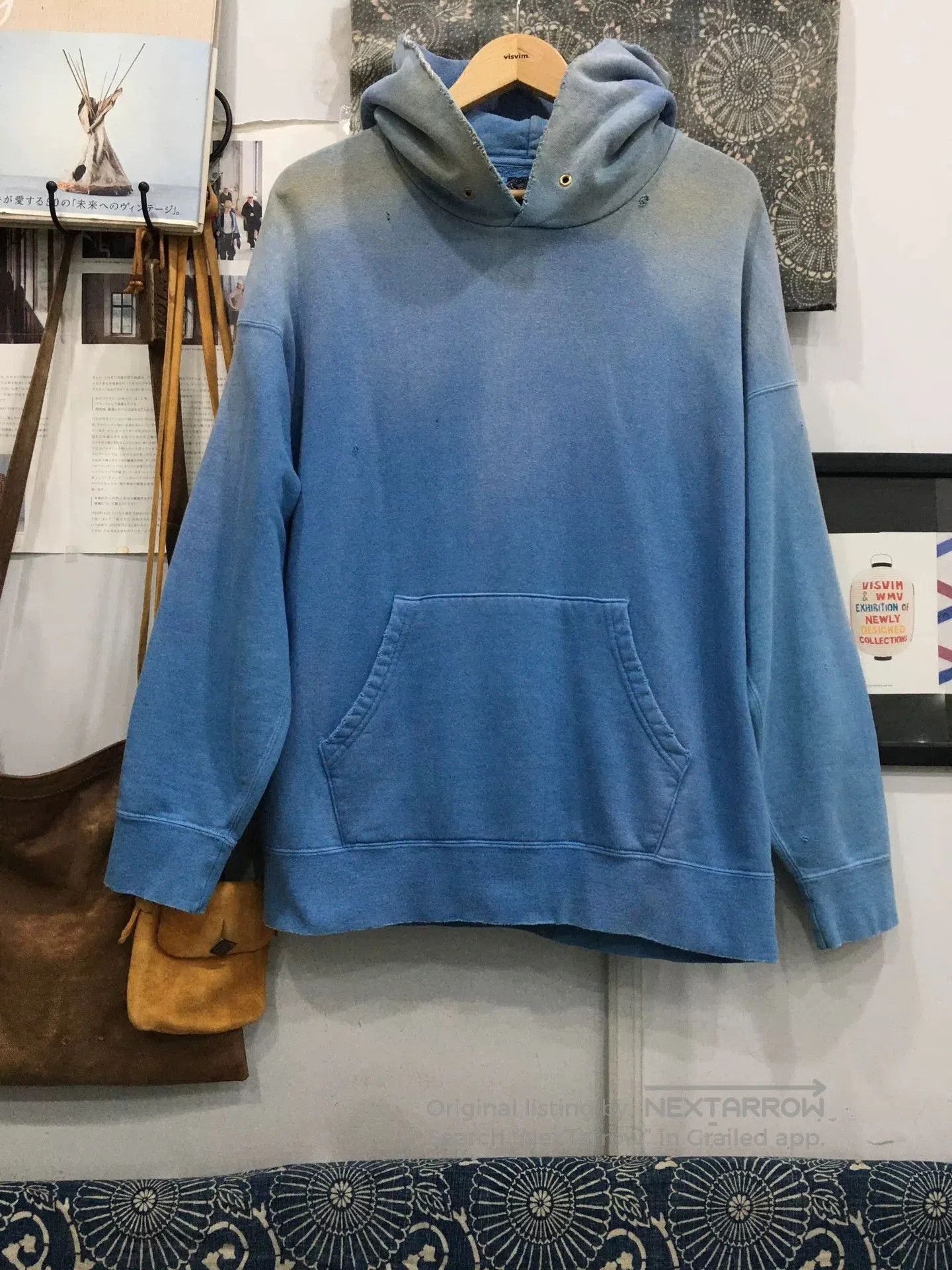 Visvim visvim jumbo hoodie with unique dye technique. Size US M / EU 48-50 / 2 - 1 Thumbnail