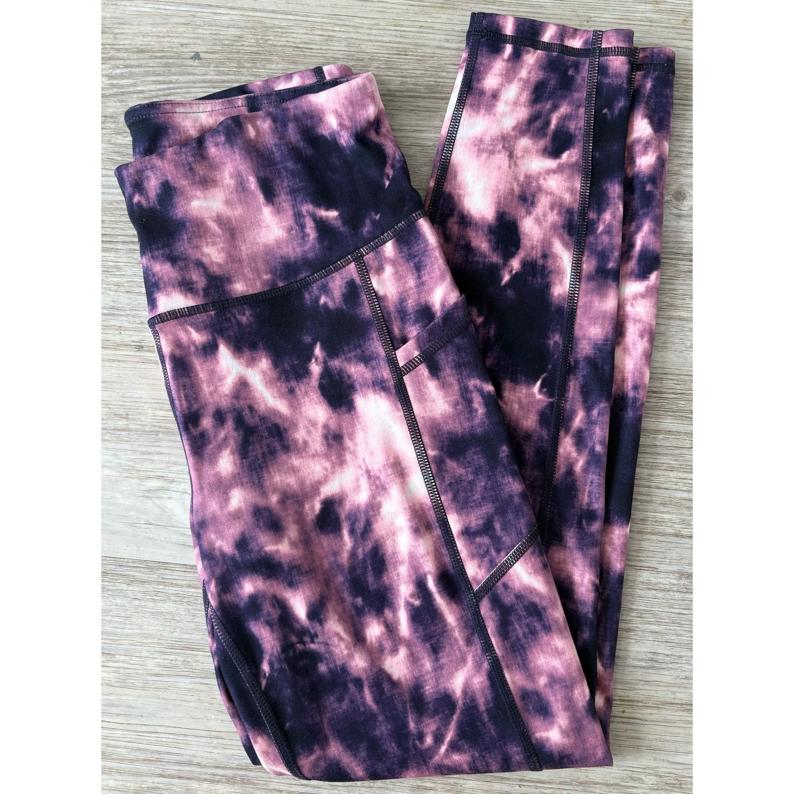 Other Gaiam | Women’s Athletic Workout Leggings Tie-Dye | Small Size 22" - 1 Thumbnail