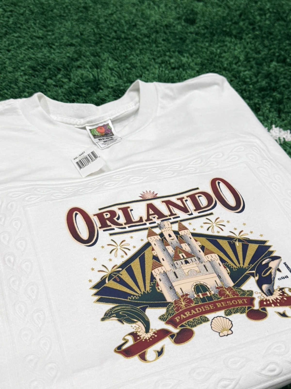 Fruit Of The Loom × Vintage × Walmart Rare Deadstock Walmart Orlando Florida Tee Print Tee XL Size US XL / EU 56 / 4 - 2 Thumbnail