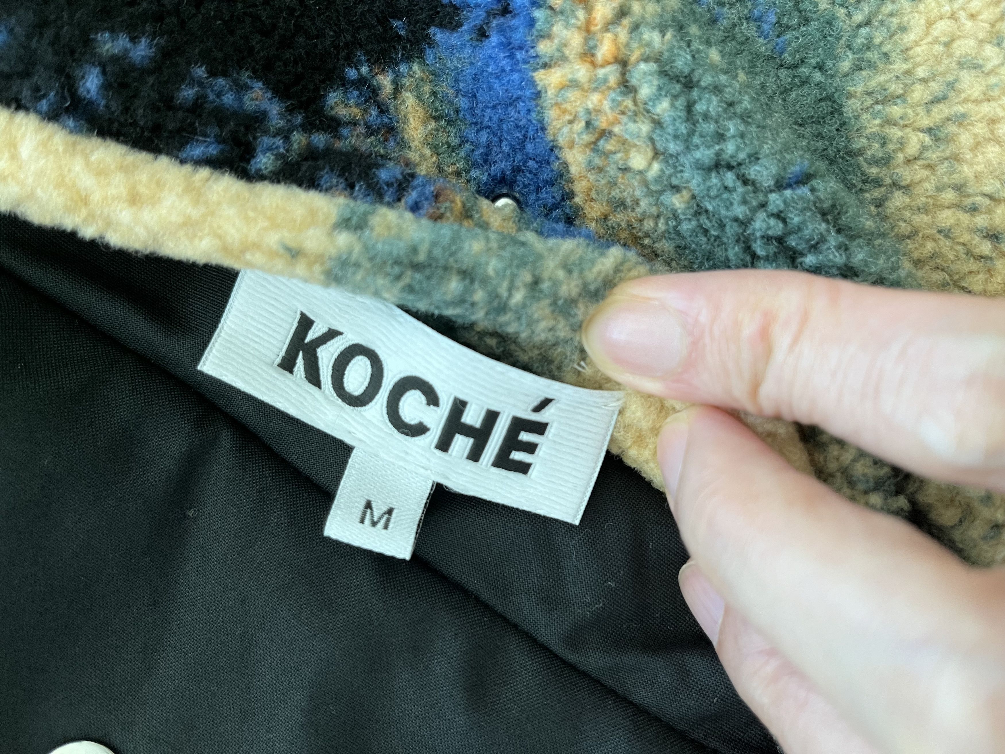 Other Paris Designer Koche Reversible Nylon Fleece Bomber Cape Size US M / EU 48-50 / 2 - 11 Thumbnail