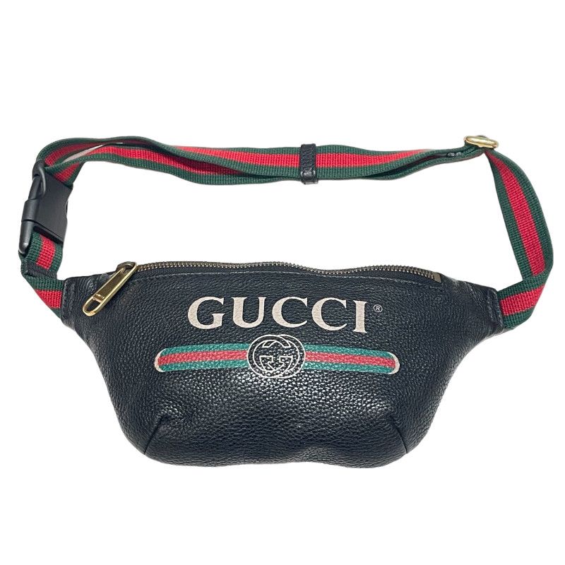 Gucci Gucci Waist Pouch Waist Bag Black Grailed