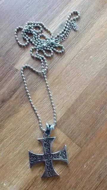 Other Iron Cross Pendant Chain Necklace Size ONE SIZE - 3 Thumbnail