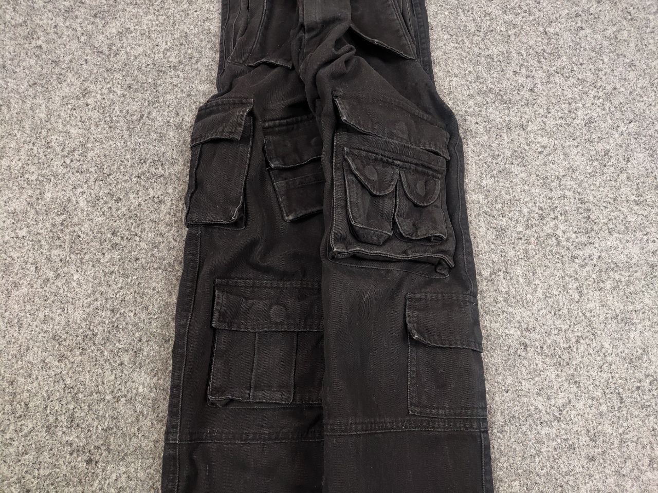 Japanese Brand Vintage BT Japanese Design Black Cargo Jeans Y2K Style Size US 34 / EU 50 - 8 Thumbnail