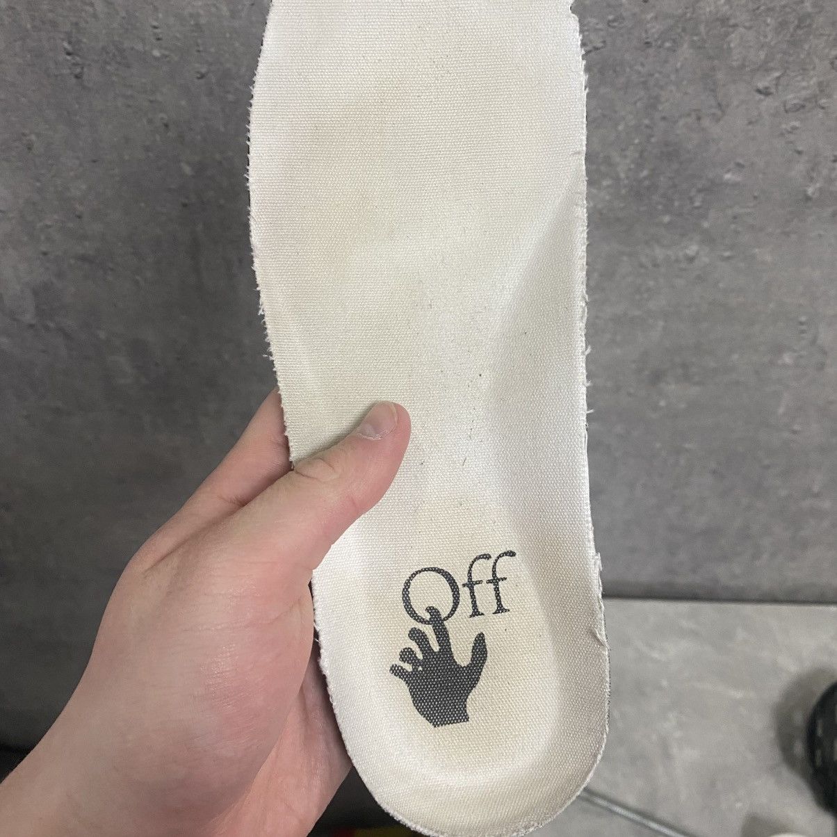 Off-White Off White Vulcanized Low Top White Sneakers Size US 8 / EU 41 - 20 Thumbnail