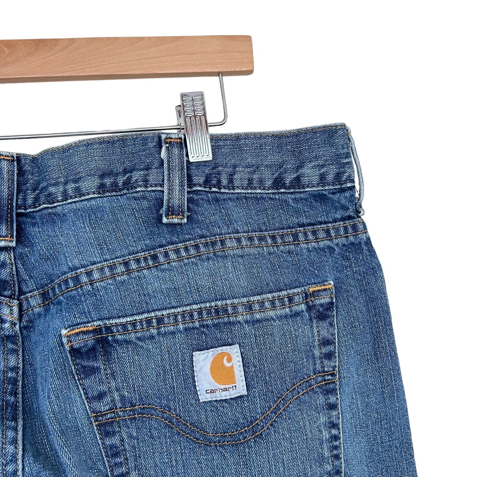 Carhartt Carhartt Loose Straight Jeans Sz 38x32 Size 38" / US 16 / IT 52 - 5 Thumbnail
