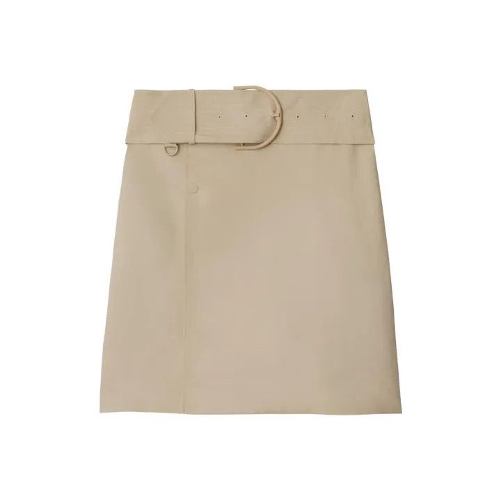 Burberry Burberry Beige Buttoned Casual Long Dress 0079 Size L / US 10 / IT 46 - 1 Thumbnail
