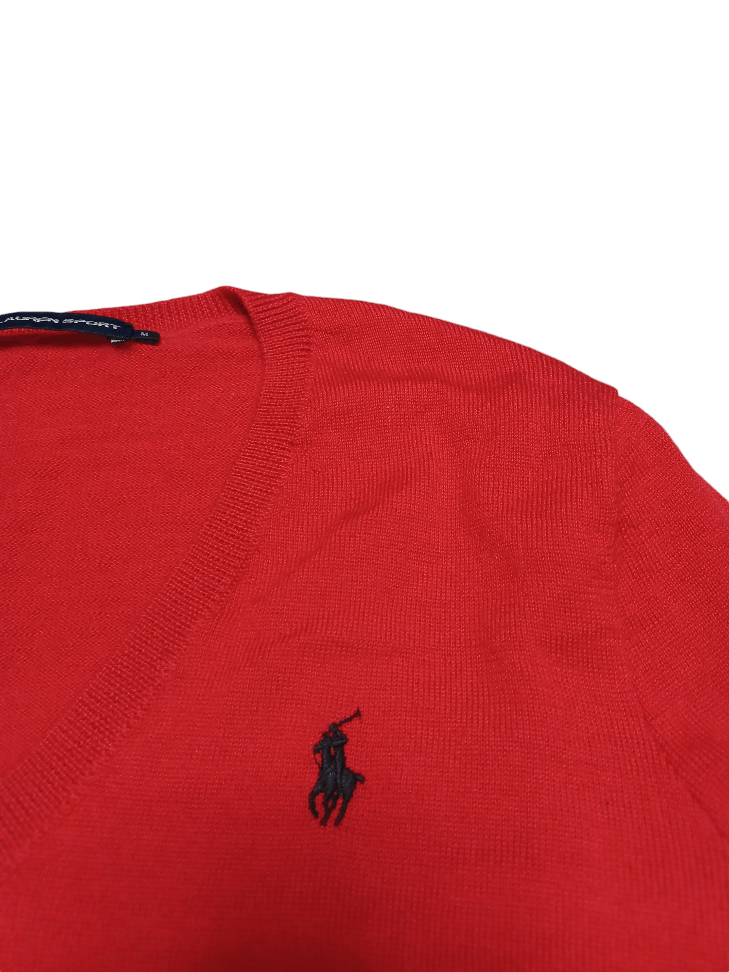 Ralph Lauren Sport VINTAGE 90S RALPH LAUREN SPORT V-NECK SWEATER OLDMONEY Size US M / EU 48-50 / 2 - 2 Thumbnail