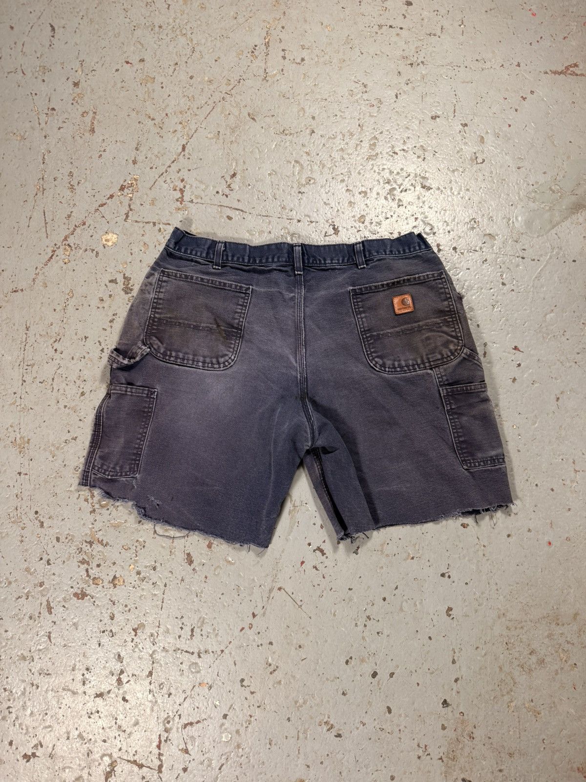 Carhartt Vintage Thrashed Faded Carhartt Jorts Size US 38 / EU 54 - 3 Thumbnail