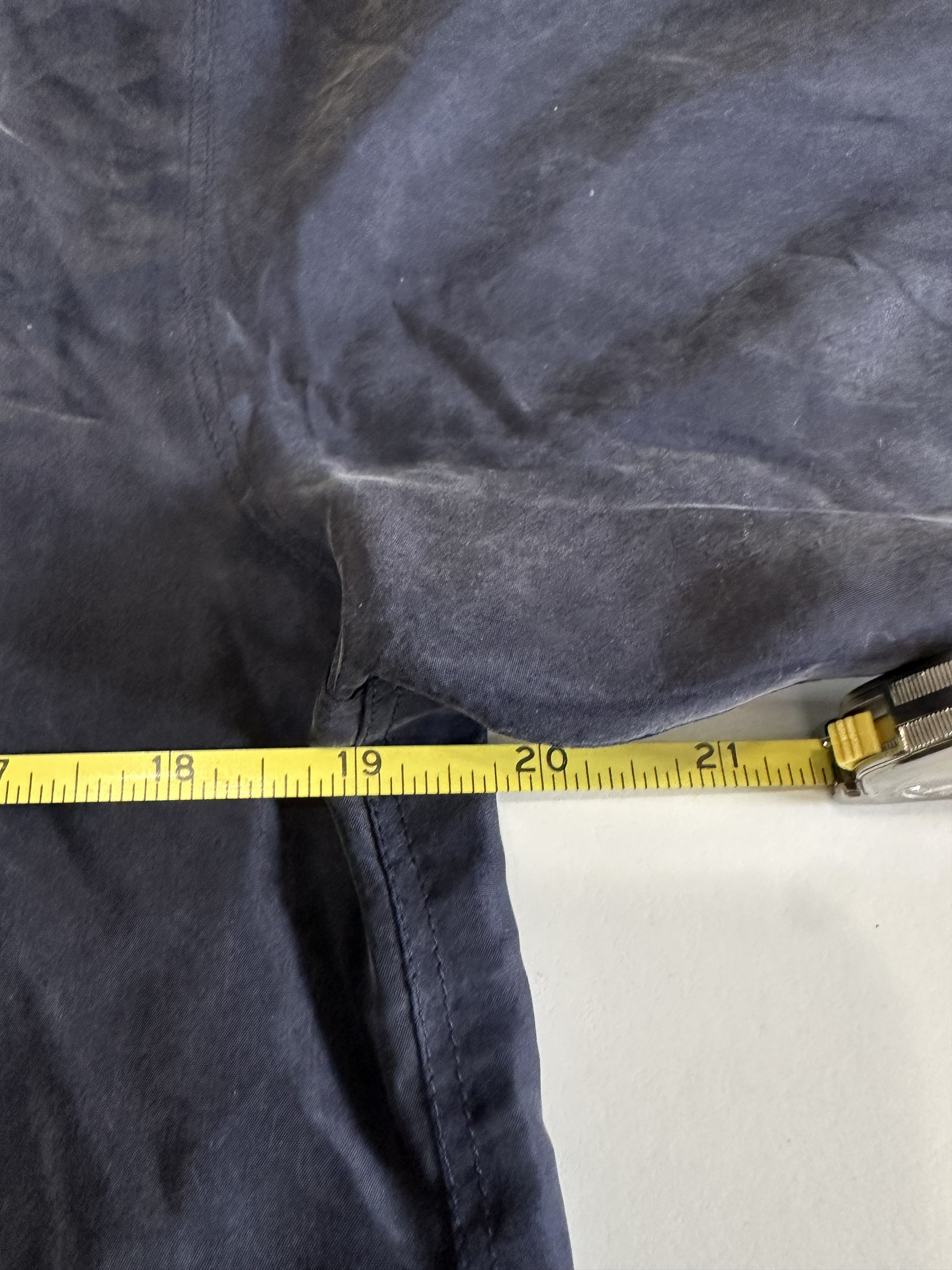 Other Vintage Diane Gilman Small Silk Navy Blue Blouse Shirt Size S / US 4 / IT 40 - 5 Thumbnail