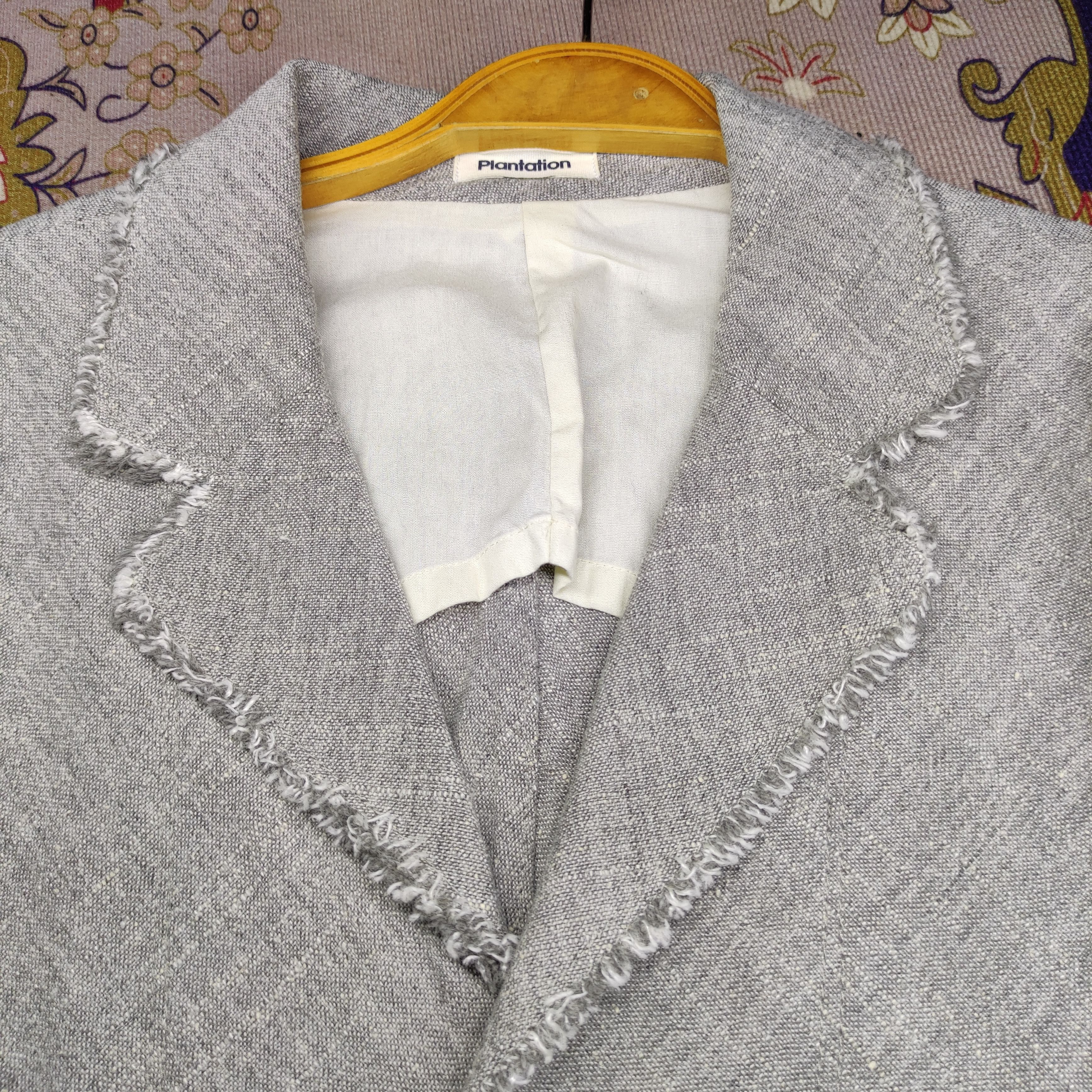 Issey Miyake a75 Plantation by Issey Miyake Distressed style jacket Size M / US 6-8 / IT 42-44 - 12 Thumbnail