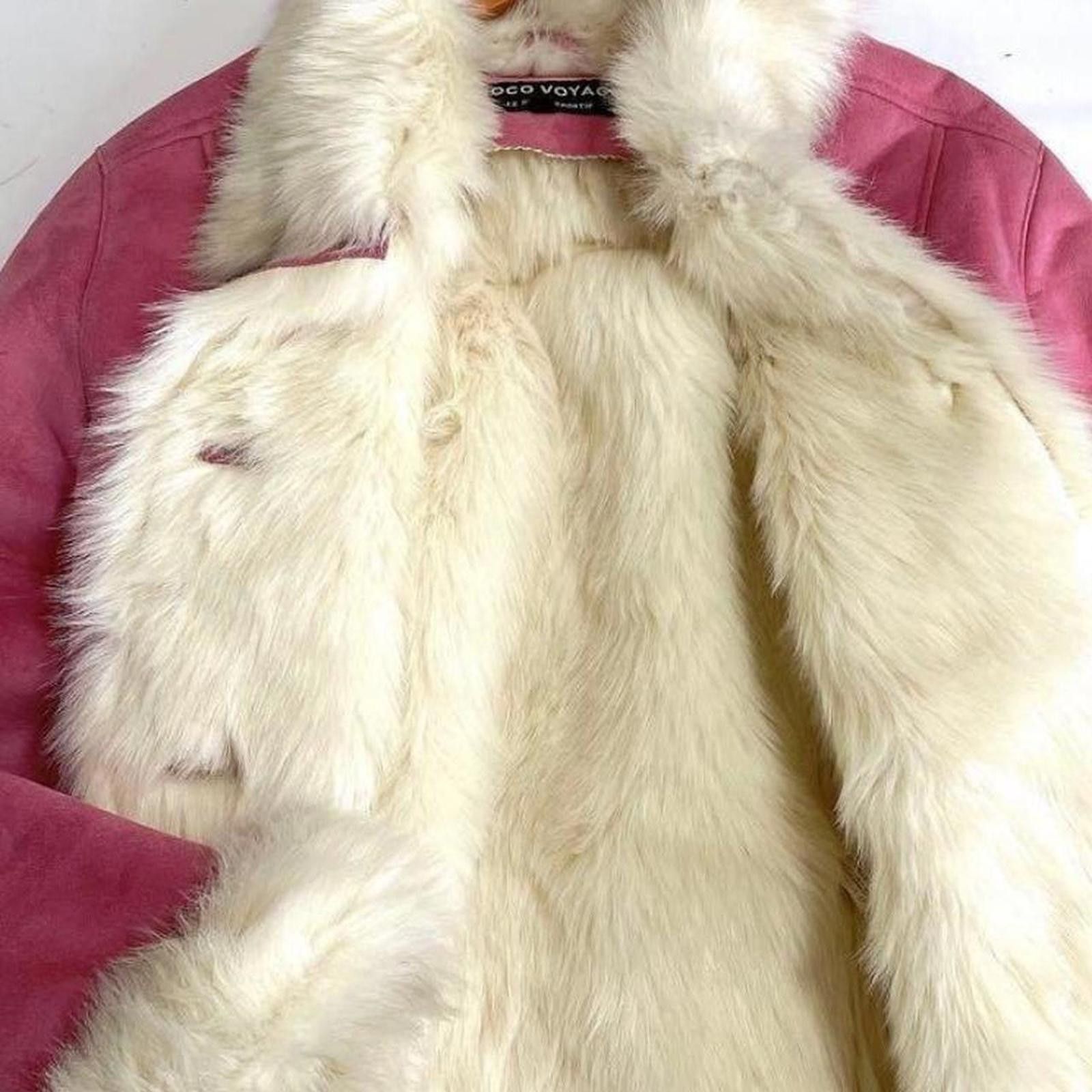Other Faux leather and fur whimsy goth penny lane jacket coat Size XS / US 0-2 / IT 36-38 - 7 Thumbnail
