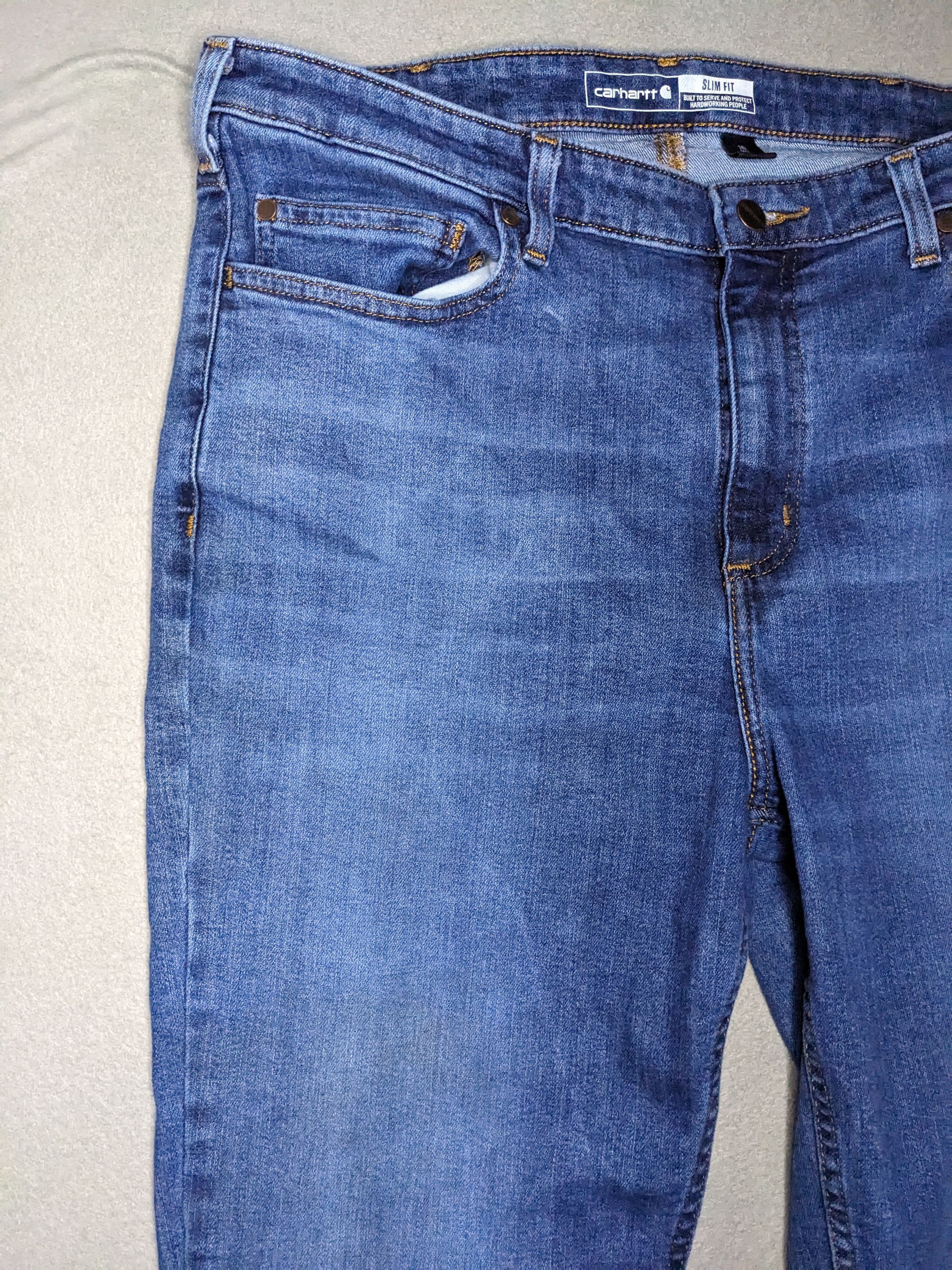 Carhartt Carhartt Jeans Rugged Flex Slim High Rise Denim Size16 36x26 Size 36" / US 14 / IT 50 - 5 Thumbnail