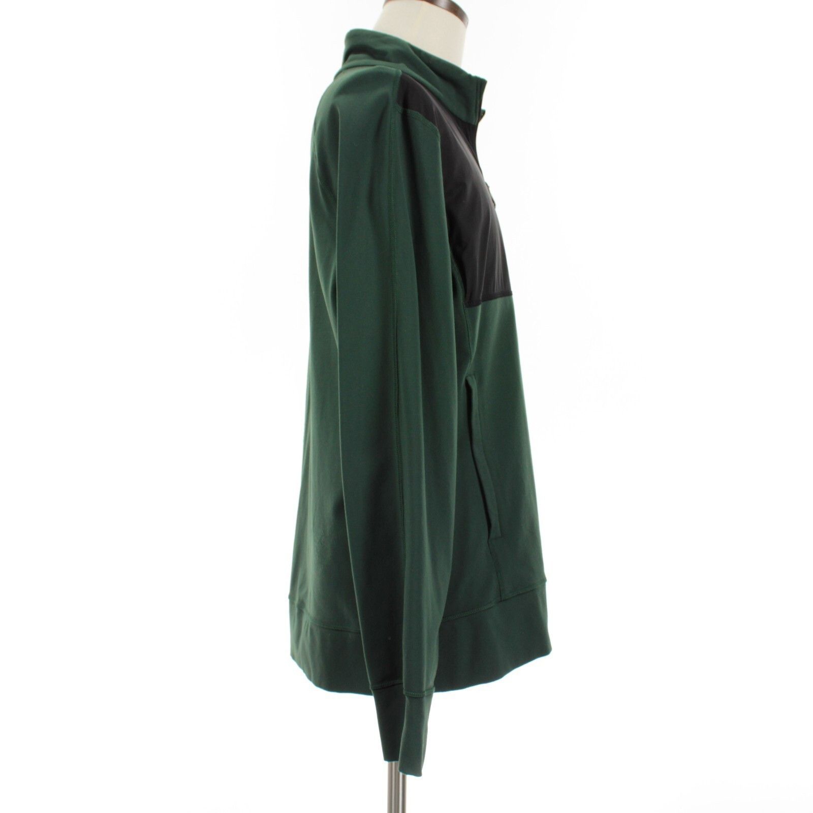 Lululemon Lululemon Full Zip Lightweight Sweatshirt Size L in Green Size US L / EU 52-54 / 3 - 4 Thumbnail